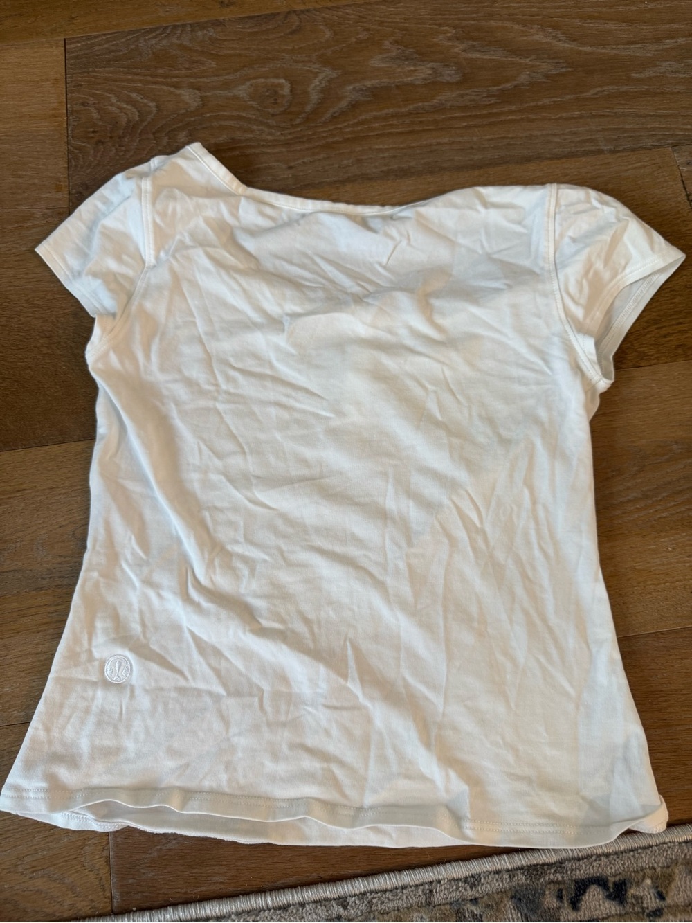 Lululemon Scoop Neck Button Front Tee - Picture 2 of 2